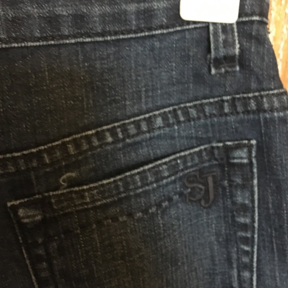 St. John Sport Dark Wash High Waisted jeans - Picture 4 of 5